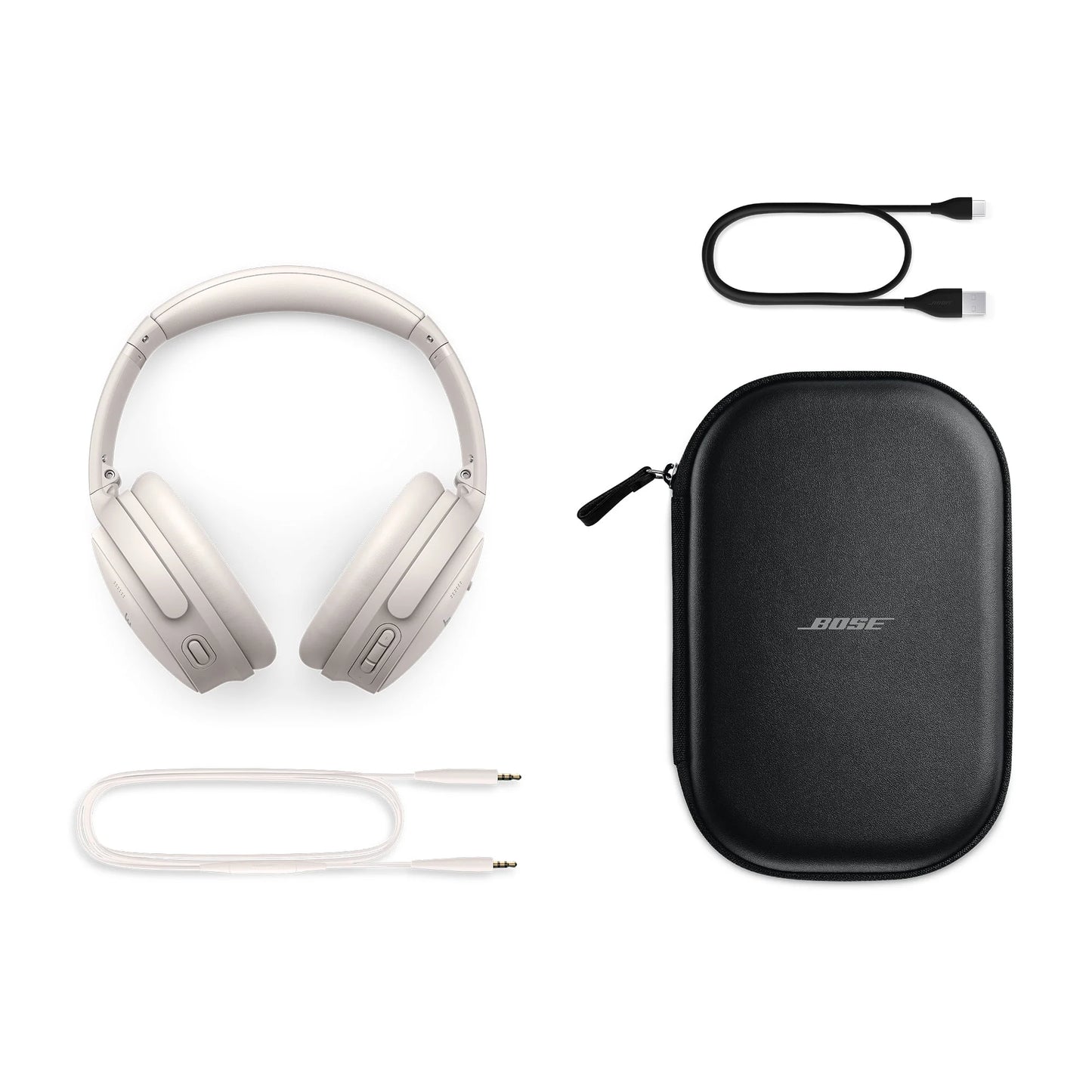 Bose QuietComfort Headphones, Bluetooth Over Ear Noise Cancelling Headphones