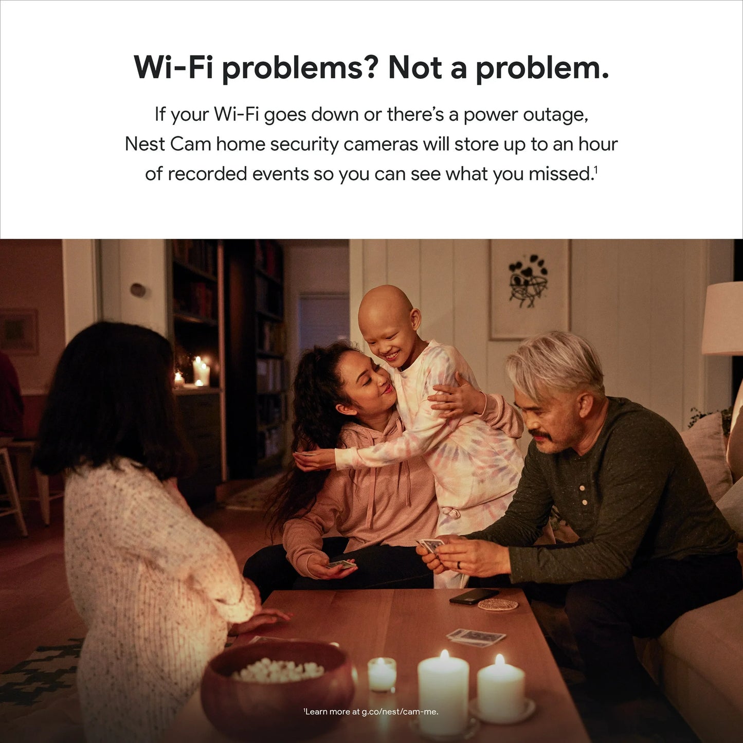 Google Nest Cam Outdoor or Indoor, Battery - 2nd Generation - 1 Pack