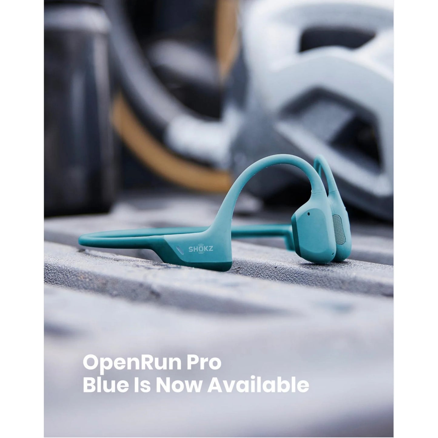 Shokz OpenRun Pro Premium Bone Conduction Open Ear Bluetooth Headphones for Sports with Cooling Wristband