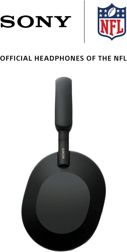 Sony WH-1000XM5 Premium Noise Canceling Headphones, Auto NC Optimizer