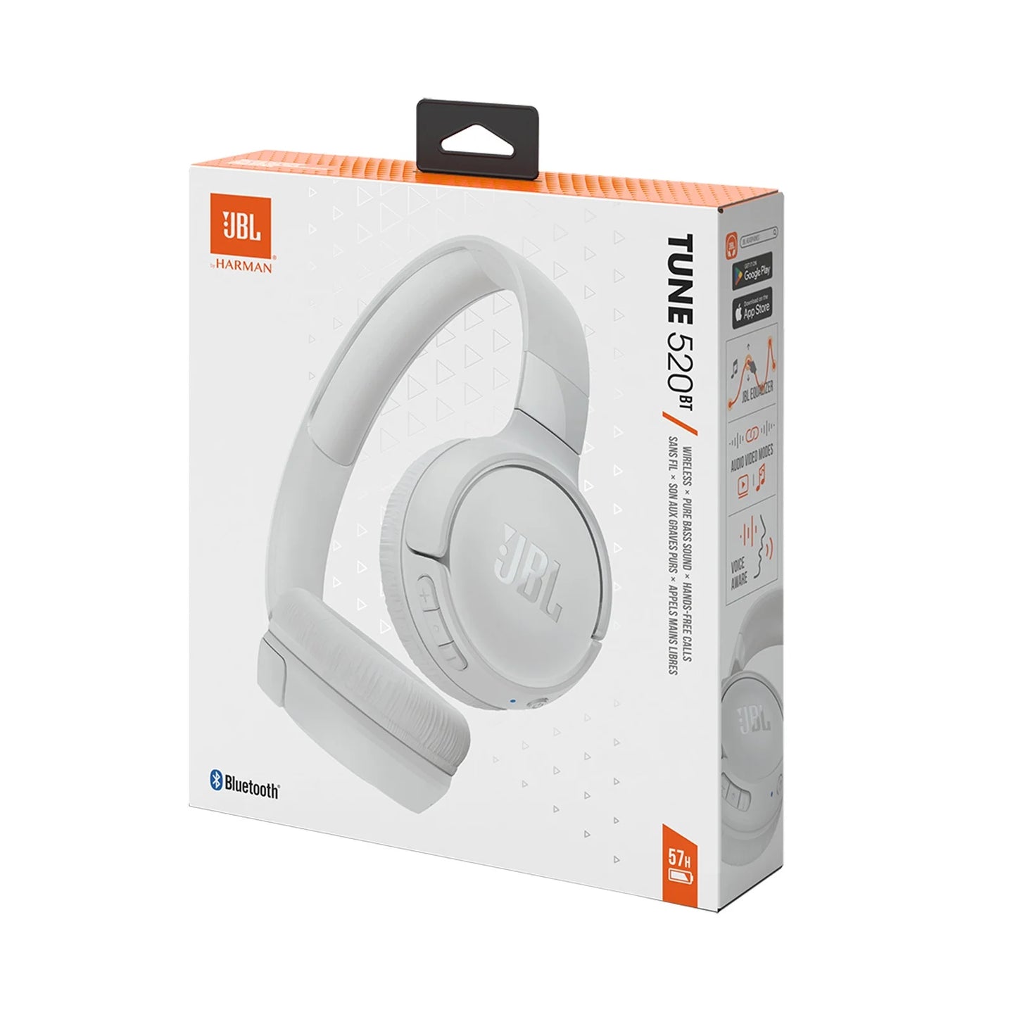 JBL Tune 520BT - Wireless on-ear headphones - Immerse in JBL Pure Bass sound wherever you go