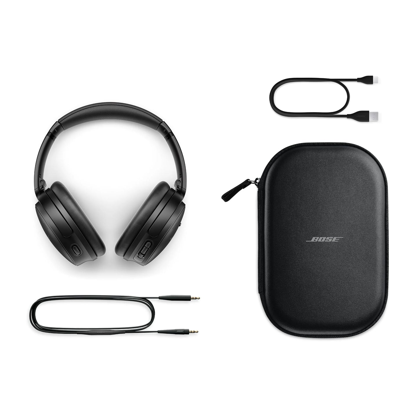 Bose QuietComfort Headphones, Bluetooth Over Ear Noise Cancelling Headphones