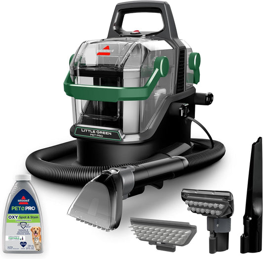 BISSELL Little Green Pet Pro Portable Carpet Cleaner Portable Carpet