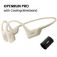 Shokz OpenRun Pro Premium Bone Conduction Open Ear Bluetooth Headphones for Sports with Cooling Wristband
