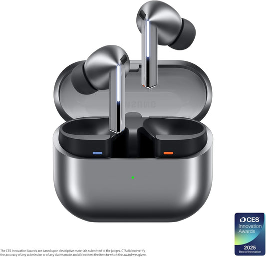 Samsung Galaxy Buds 3 Pro AI True Wireless Bluetooth Earbuds, Noise Cancelling, Sound Optimization, Redesigned Comfort Fit