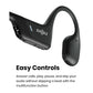 Shokz OpenRun Pro Premium Bone Conduction Open Ear Bluetooth Headphones for Sports with Cooling Wristband