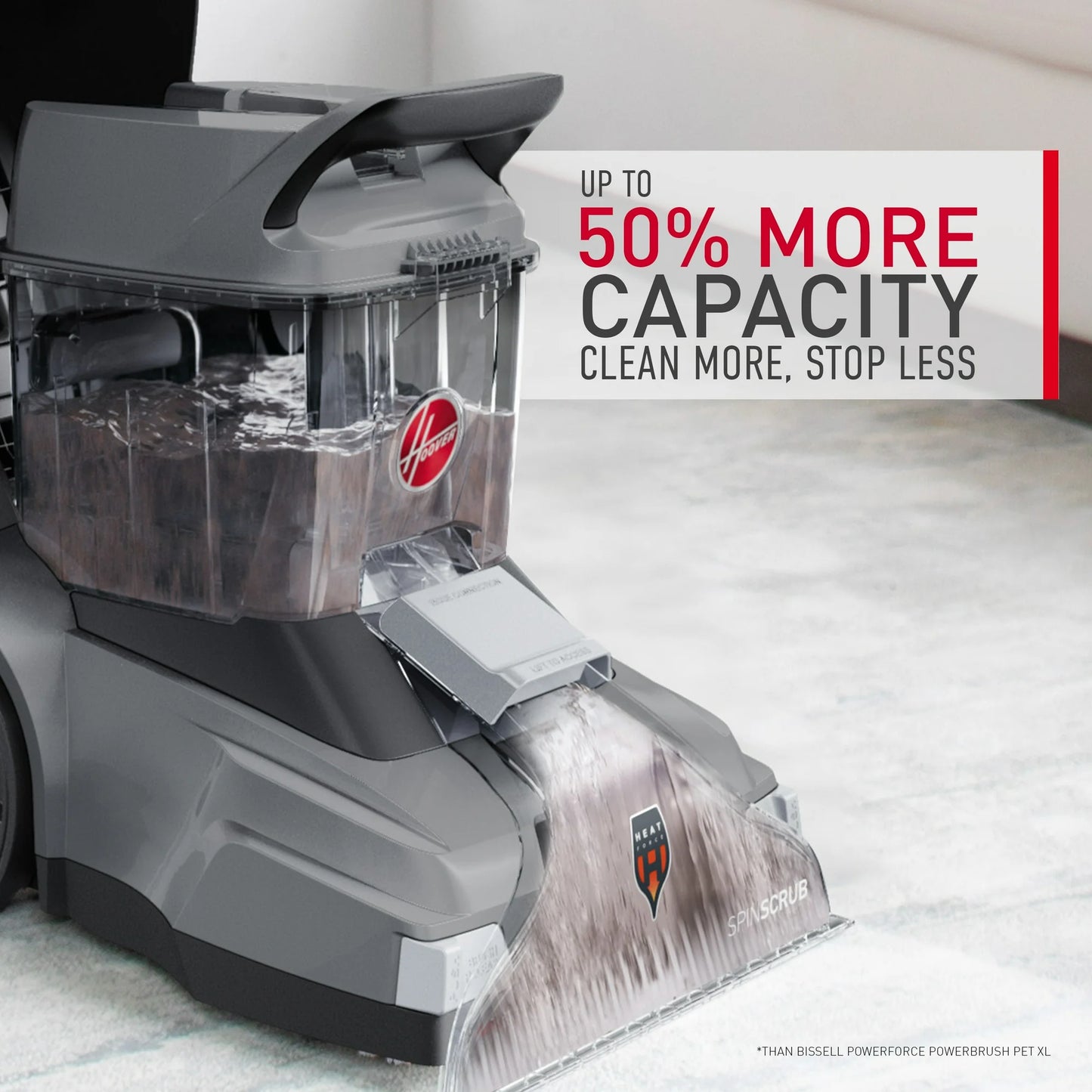 Hoover PowerScrub XL, Upright Carpet Cleaner Machine, Carpet Shampooer FH68010