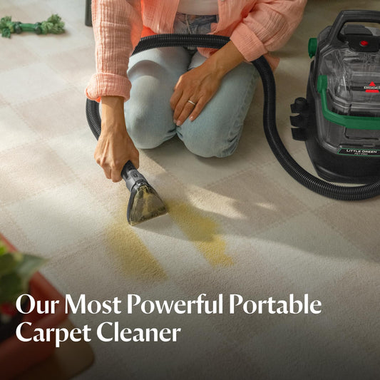 BISSELL Little Green Pet Pro Portable Carpet Cleaner Portable Carpet
