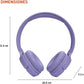 JBL Tune 520BT - Wireless on-ear headphones - Immerse in JBL Pure Bass sound wherever you go