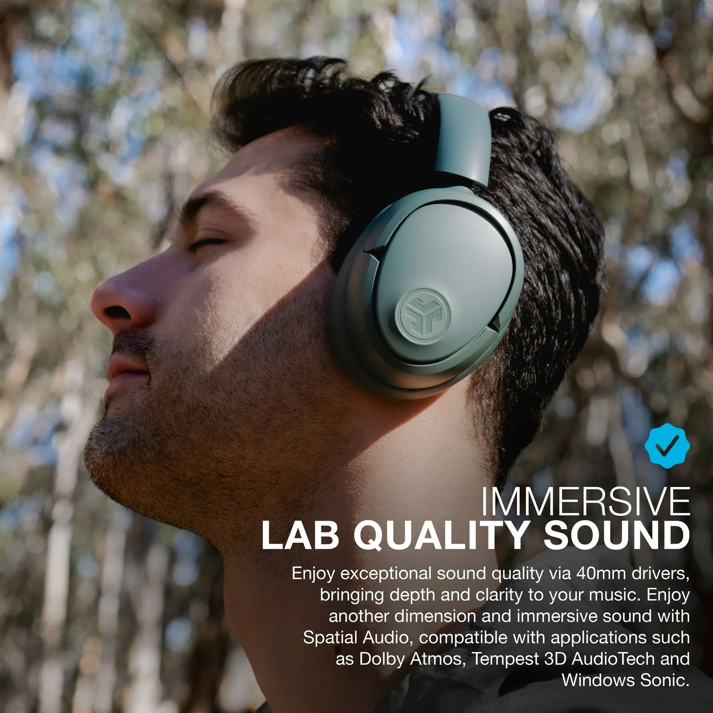 JLab JBuds Lux Active Noise Cancellation Bluetooth Headphones