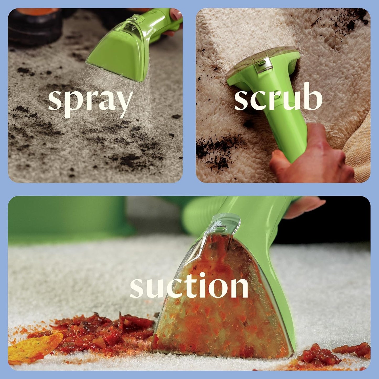 Bissell Little Green Mini Portable Carpet and Upholstery Deep Cleaner, 4075