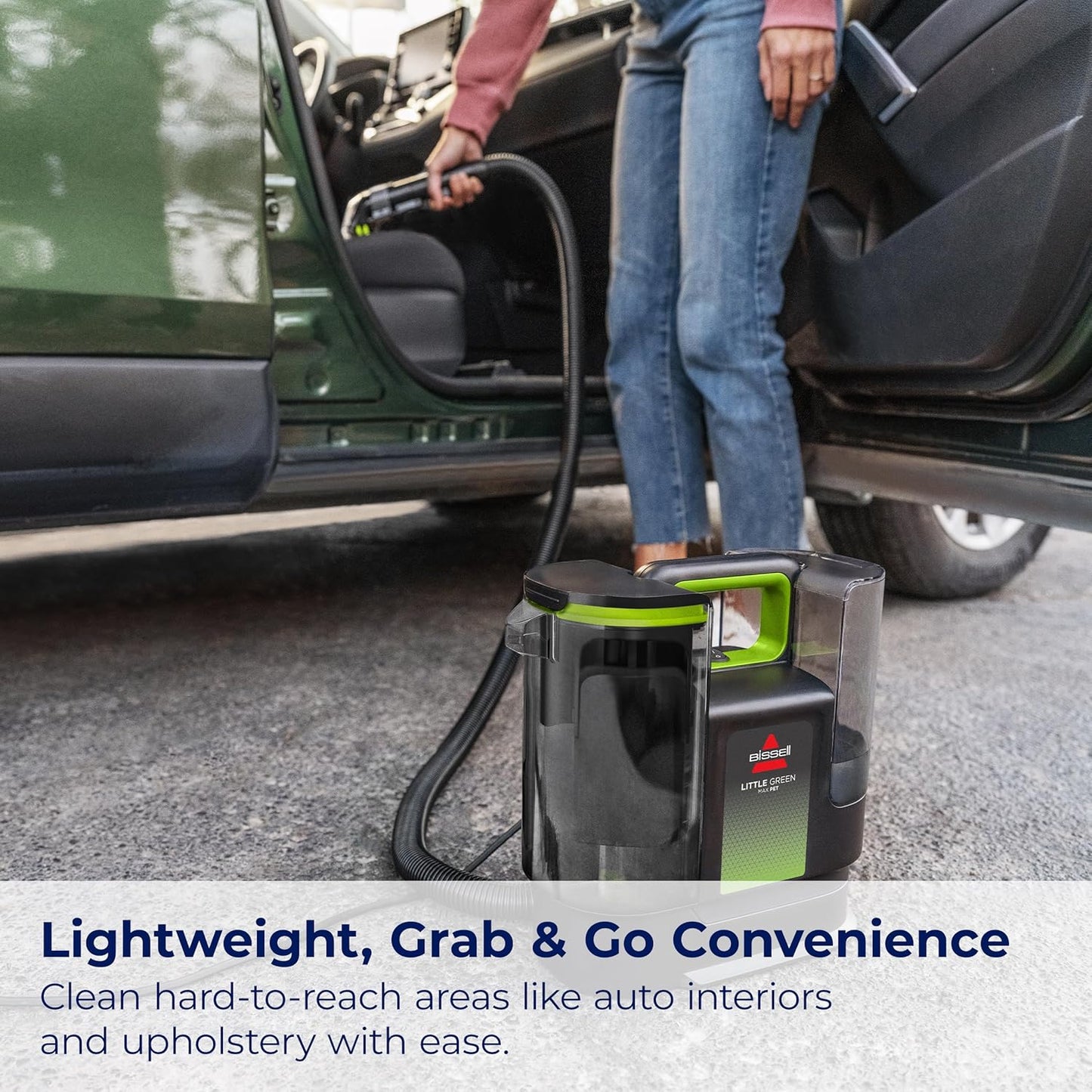 BISSELL Little Green Max Pet Portable Carpet and Upholstery Deep Cleaner, 3857