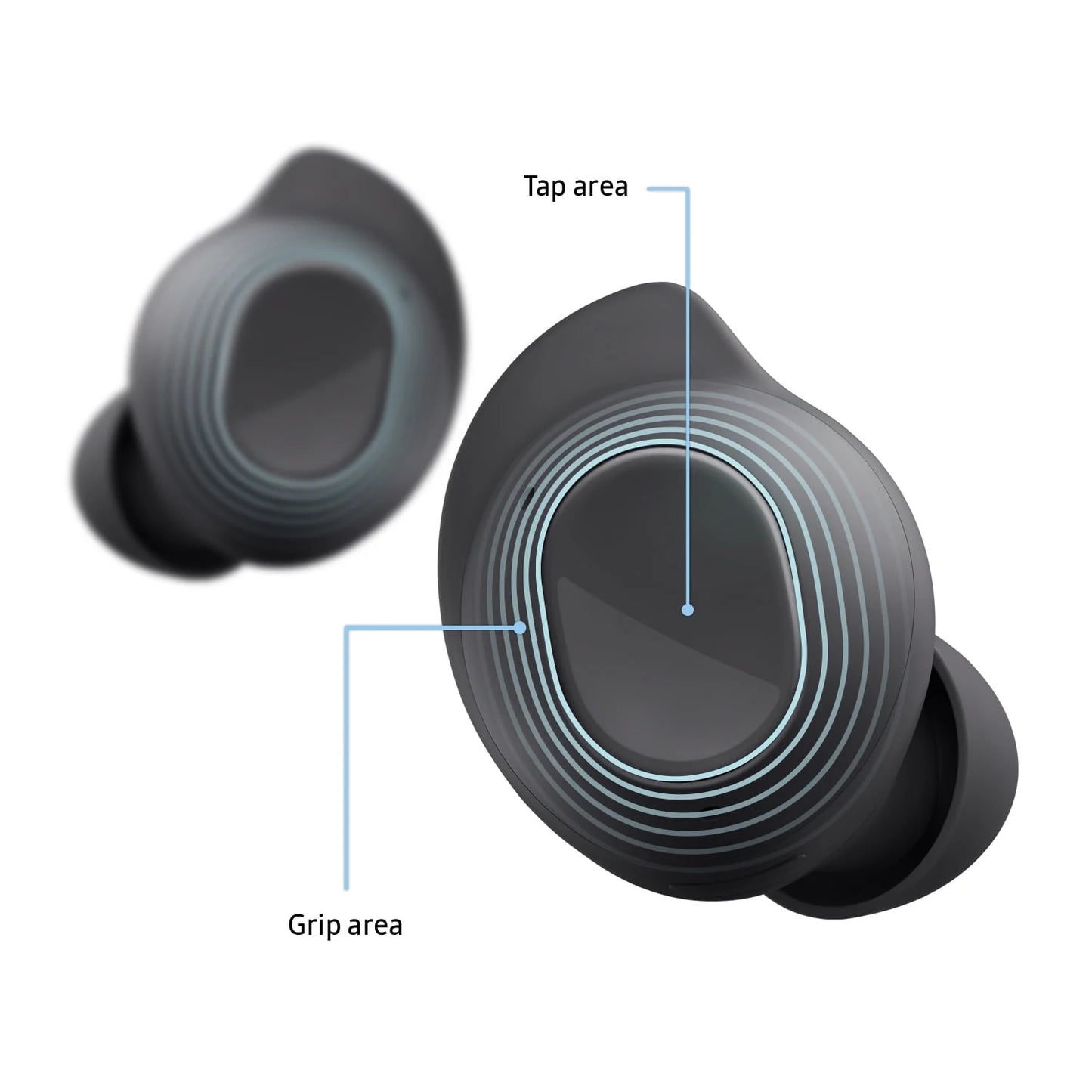 Samsung Galaxy Buds FE True Wireless Bluetooth Earbuds, Touch Control, Built-in Voice