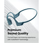 Shokz OpenRun Pro Premium Bone Conduction Open Ear Bluetooth Headphones for Sports with Cooling Wristband