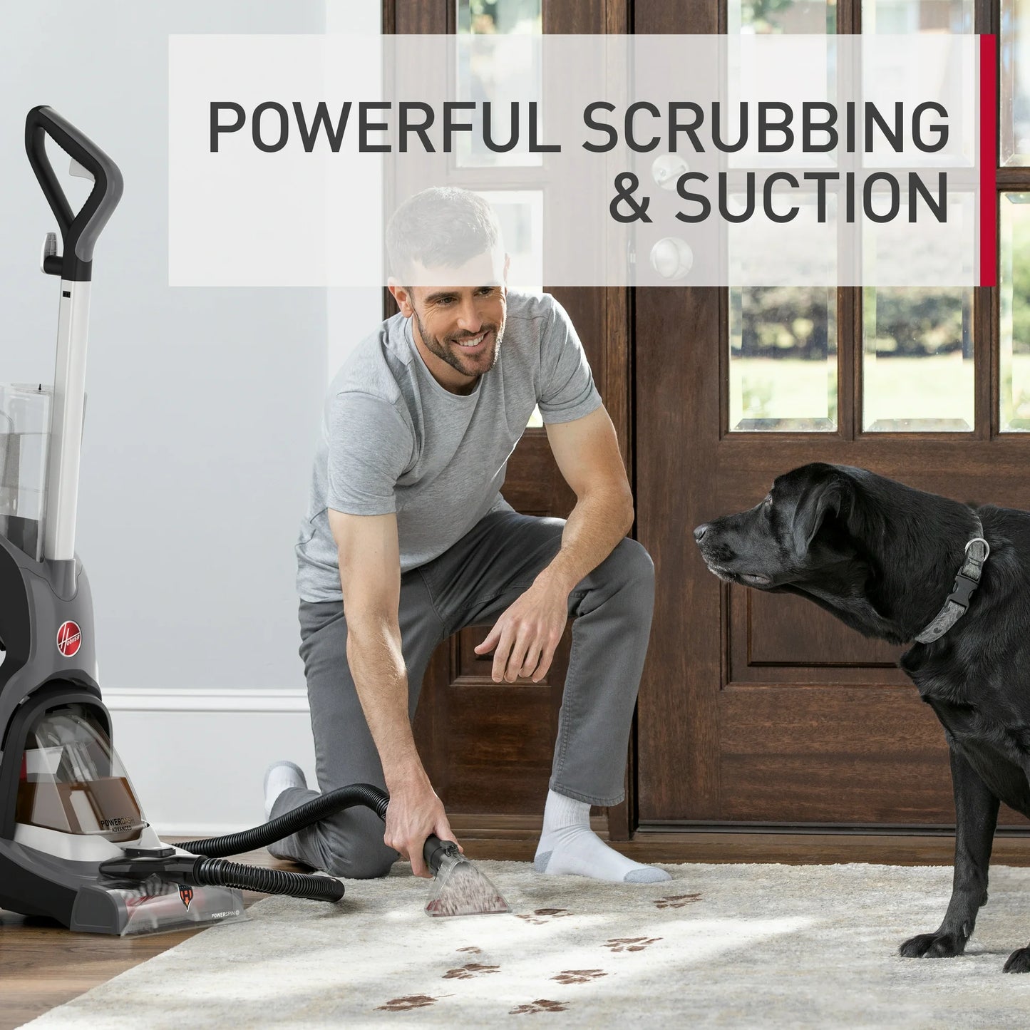 Hoover PowerDash Pet Advanced Compact Carpet Cleaner Machine, FH55010