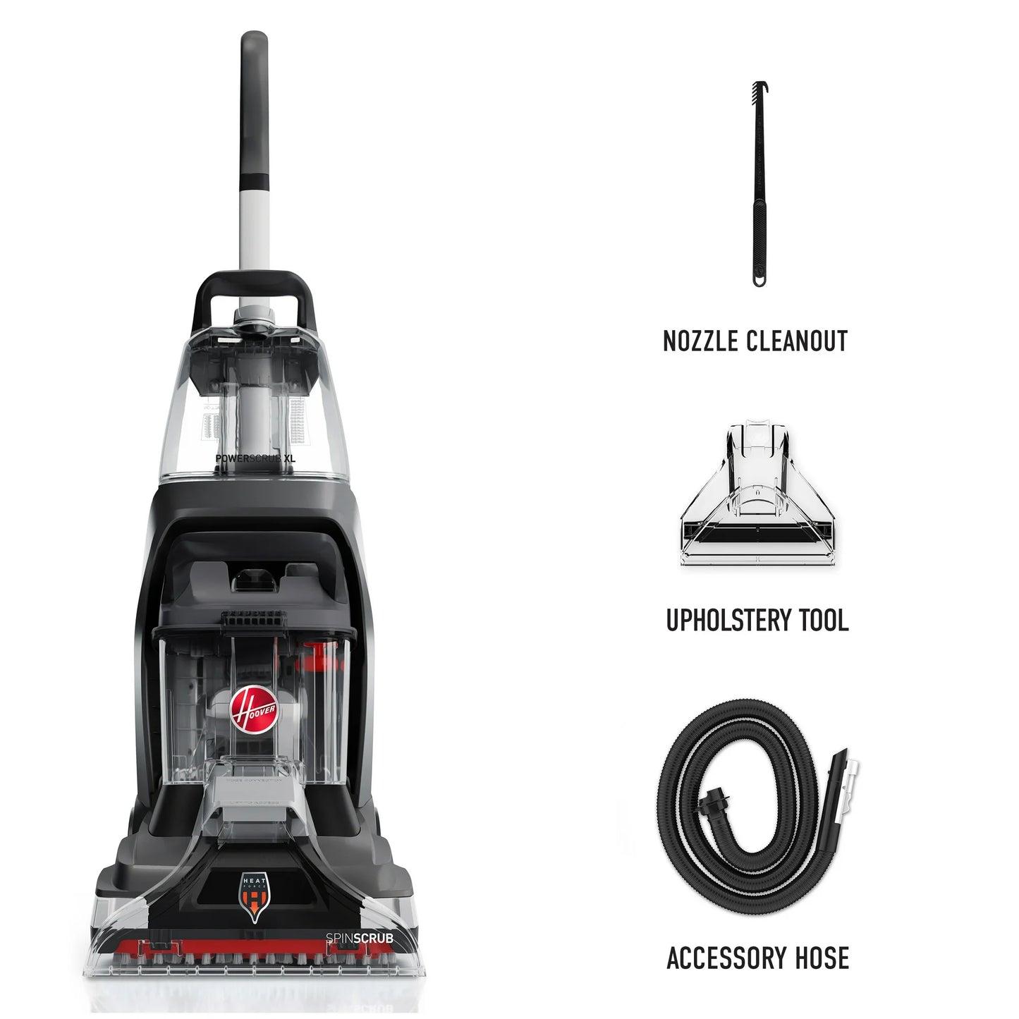 Hoover PowerScrub XL, Upright Carpet Cleaner Machine, Carpet Shampooer FH68010