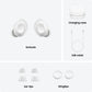 Samsung Galaxy Buds FE True Wireless Bluetooth Earbuds, Touch Control, Built-in Voice