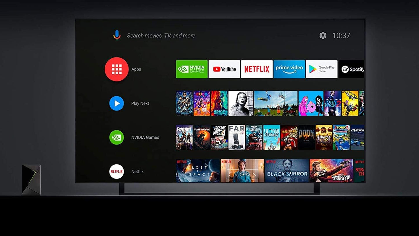 NVIDIA SHIELD Android TV Pro - 4K HDR Streaming Media Player, Works with Alexa